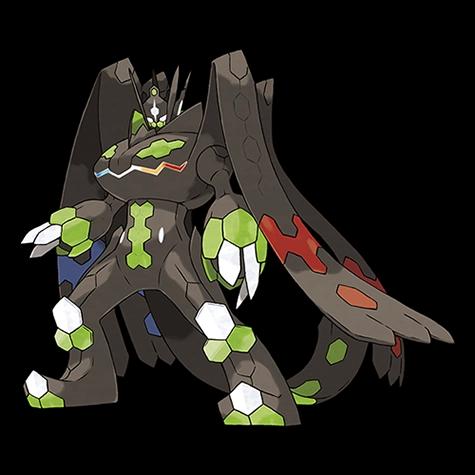 Official artwork of Zygarde (Complete Fifty Percent Shadow)