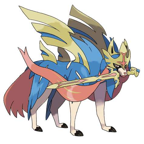 Pokemon Cries - #888: Zacian  Hero of Many Battles and Crowned