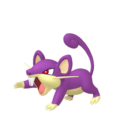 Pokémon HOME Rattata Sombroso sprite 