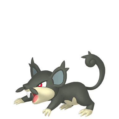 Pokémon HOME Rattata oscuro sprite 