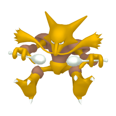 Pokémon HOME Alakazam Sombroso sprite 