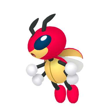 Pokémon HOME Ledian oscuro ♀ sprite 