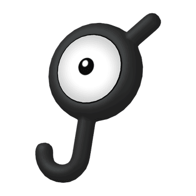 Download HD Unown Alphabet - Pokemon Go Unown List Transparent PNG Image 