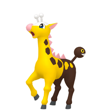 Pokémon HOME Crypto-Girafarig sprite 