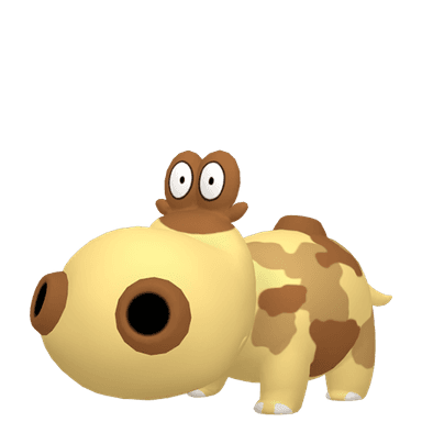 Pokémon HOME Crypto-Hippopotas sprite 