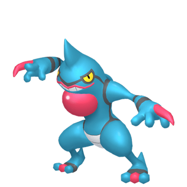Pokémon HOME Toxicroak Sombroso ♀ sprite 