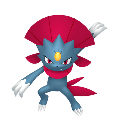 Pokémon HOME Weavile Sombroso ♀ sprite 