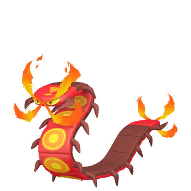 Pokémon HOME Centiskorch sprite 