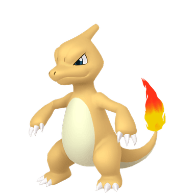 Pokémon HOME Shiny Charmeleon Sombroso sprite 