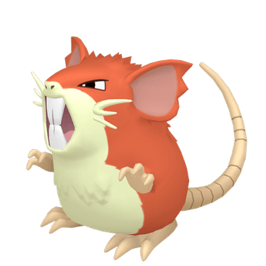 Pokémon HOME Shiny Rattatac Obscur ♀ sprite 