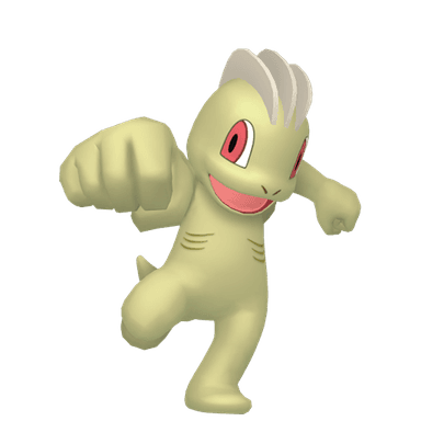 Pokémon HOME Shiny Machoc Obscur sprite 