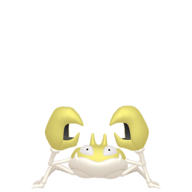 Pokémon HOME Shiny Krabby Obscur sprite 