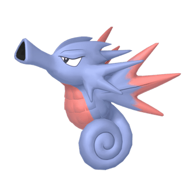 Pokémon HOME Shiny Seadra Sombroso sprite 
