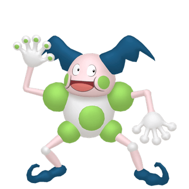 Pokémon HOME Shiny M. Mime Obscur sprite 