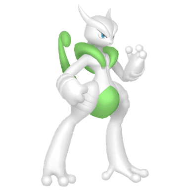 Pokémon HOME Shiny Mewtwo sprite 