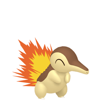 Pokémon HOME Shiny Cyndaquil sprite 