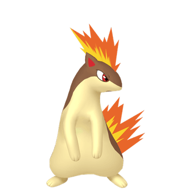 Pokémon HOME Shiny Quilava oscuro sprite 