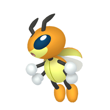 Pokémon HOME Shiny Ledian oscuro ♀ sprite 