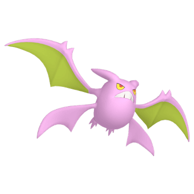 Pokémon HOME Shiny Crobat oscuro sprite 