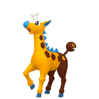 Pokémon HOME Shiny Girafarig Sombroso ♀ sprite 