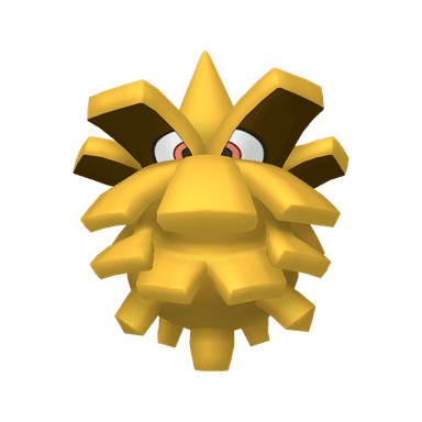 Pokémon HOME Shiny Pineco oscuro sprite 
