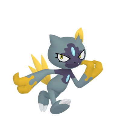 Pokémon HOME Shiny Sneasel oscuro ♀ sprite 