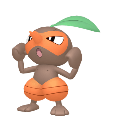 Pokémon HOME Shiny Nuzleaf Sombroso ♀ sprite 
