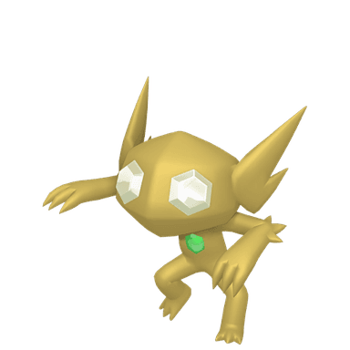 Pokémon HOME Shiny Ténéfix Obscur sprite 