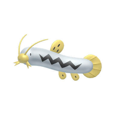 Pokémon HOME Shiny Barloche Obscur sprite 