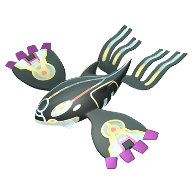 Pokémon HOME Shiny Crypto-Kyogre sprite 