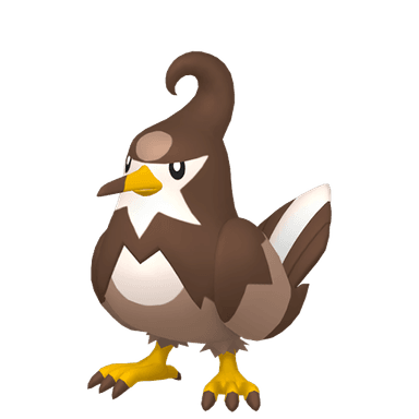 Pokémon HOME Shiny Crypto-Staravia ♀ sprite 