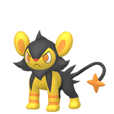 Pokémon HOME Shiny Luxio Obscur ♀ sprite 