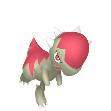 Pokémon HOME Shiny Cranidos Sombroso sprite 