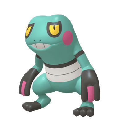 Pokémon HOME Shiny Crypto-Glibunkel sprite 