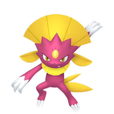 Pokémon HOME Shiny Crypto-Snibunna sprite 