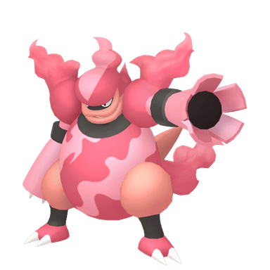 Pokémon HOME Shiny Magmortar Sombroso sprite 