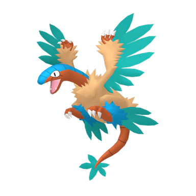 Pokémon HOME Shiny Aeropteryx sprite 