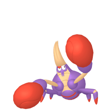 Pokémon HOME Shiny Crabagarre sprite 