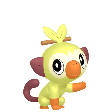 Pokémon HOME Shiny Ouistempo Dynamax sprite 