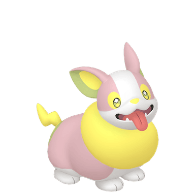 Pokémon HOME Shiny Yamper sprite 