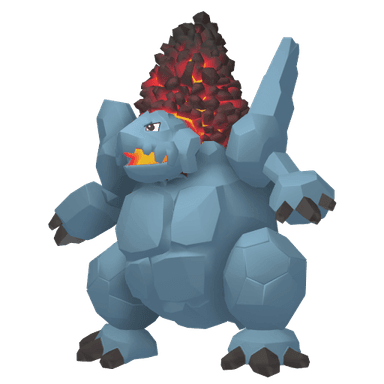 Pokémon HOME Shiny Coalossal sprite 