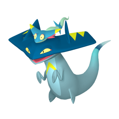 Pokémon HOME Shiny Drakloak sprite 