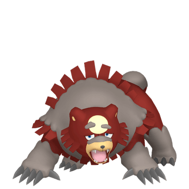 Pokémon HOME Shiny Ursaluna Sombroso sprite 