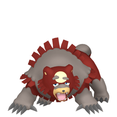 Pokémon HOME Shiny Crypto-Ursaluna sprite 