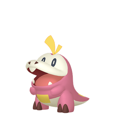 Pokémon HOME Shiny Fuecoco sprite 