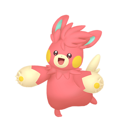Pokémon HOME Shiny Pawmot sprite 