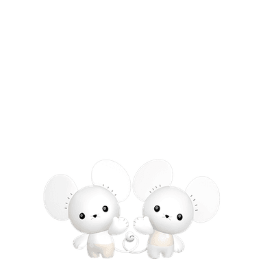Pokémon HOME Shiny Tandemaus sprite 