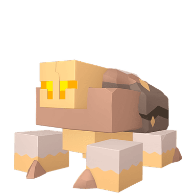 Pokémon HOME Shiny Naclstack sprite 