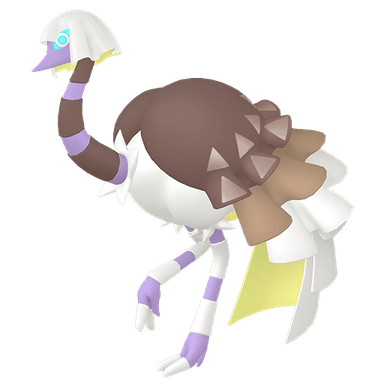 Pokémon HOME Shiny Psiopatra sprite 