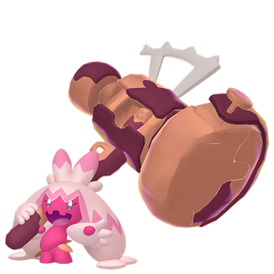Pokémon HOME Shiny Forgelina ♀ sprite 